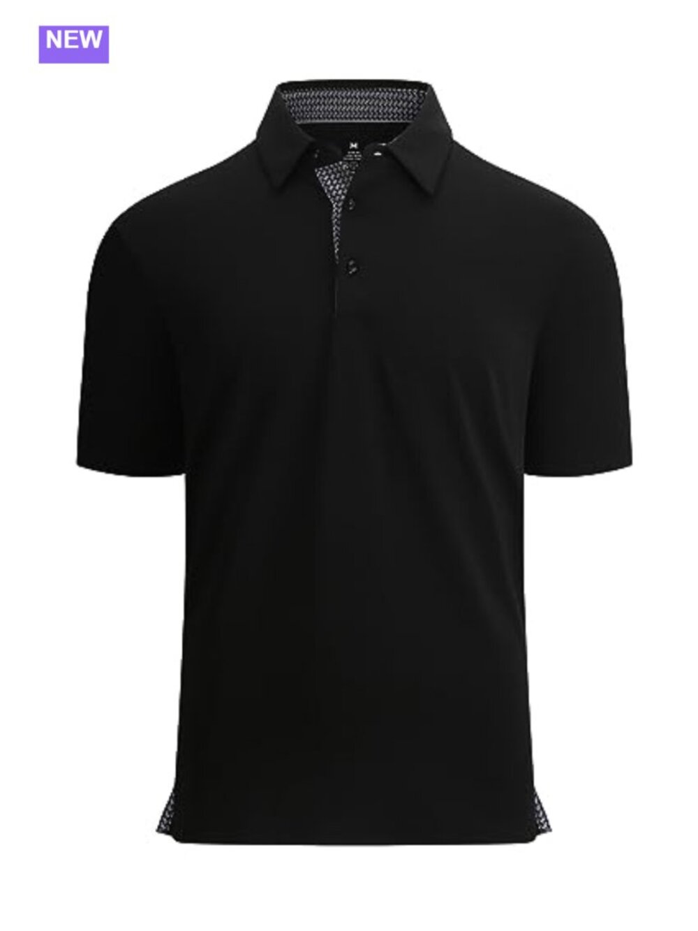 Mens Golf Polo Shirt Quick-Dry Stretch Short Sleeve Performance